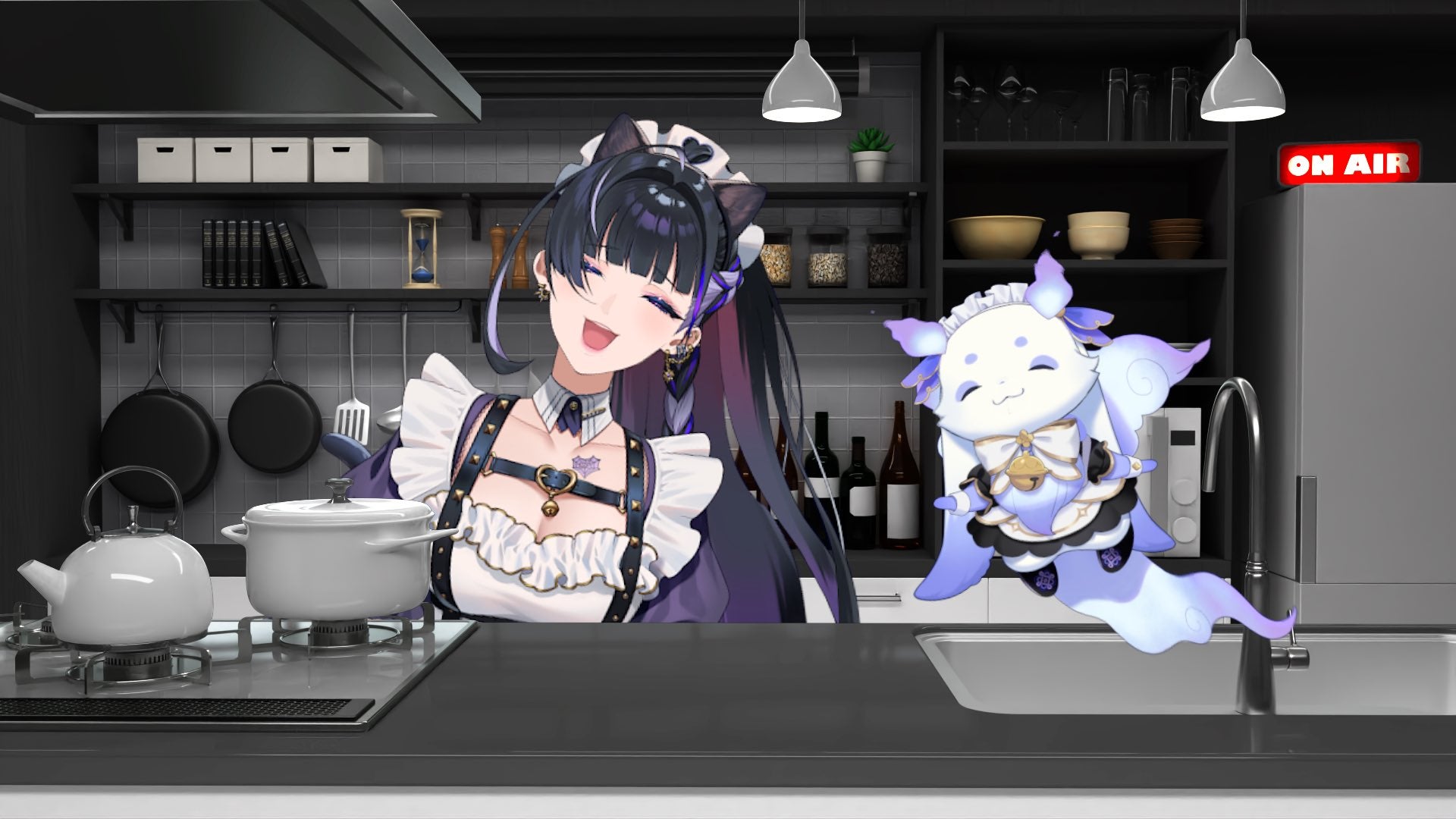 にじさんじルンルン×狂瀾メロコの配信が「幸せ獣」空間に　満面の笑みのツーショットも話題