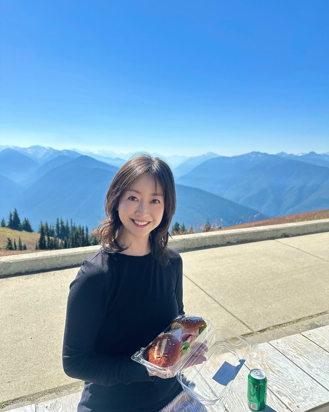 黒川智花が“シアトル からオリンピック国立公園”の大自然絶景ショットを公開！