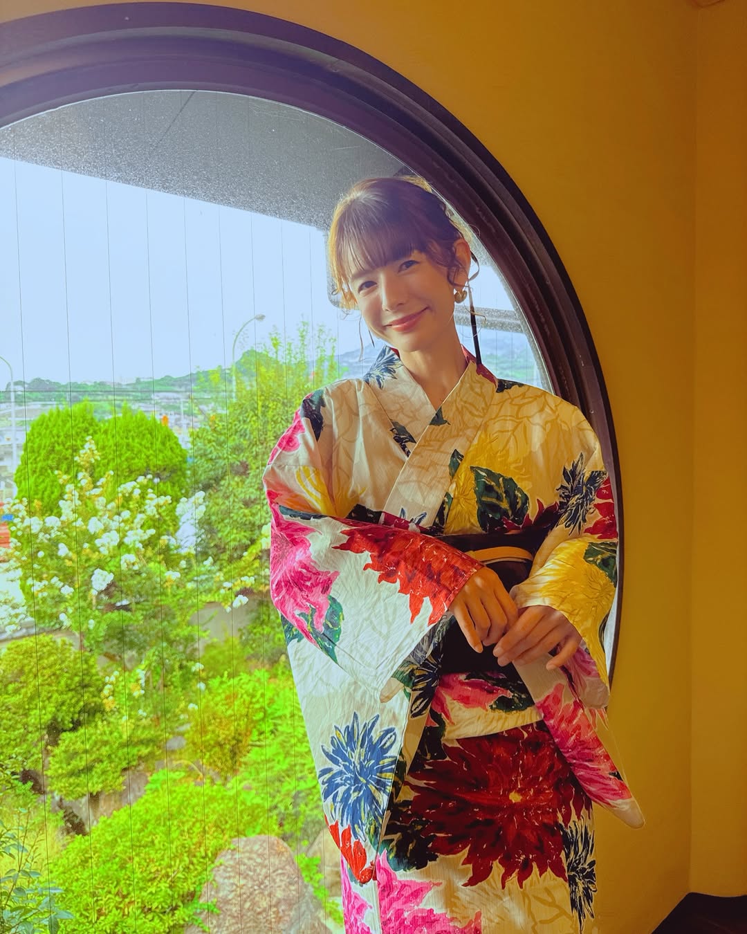 「願い叶ったぁぁぁ」スザンヌが夏の終わりに龍栄荘で浴衣！