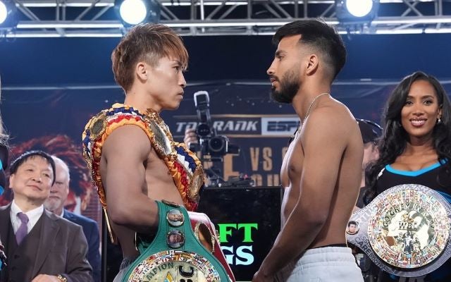 井上尚弥が計量パス。最高の仕上がりで挑む試合前日の覚悟