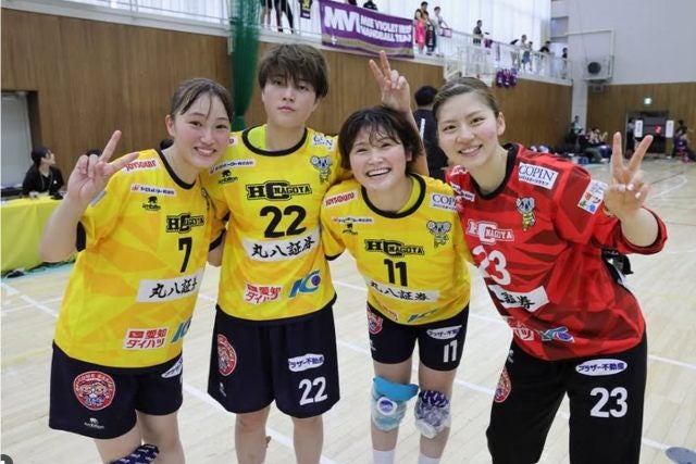 「同期と歓喜」女子ハンドボールHC名古屋・榊真菜、同期MVP祝福＆東海ダービー成功に感謝