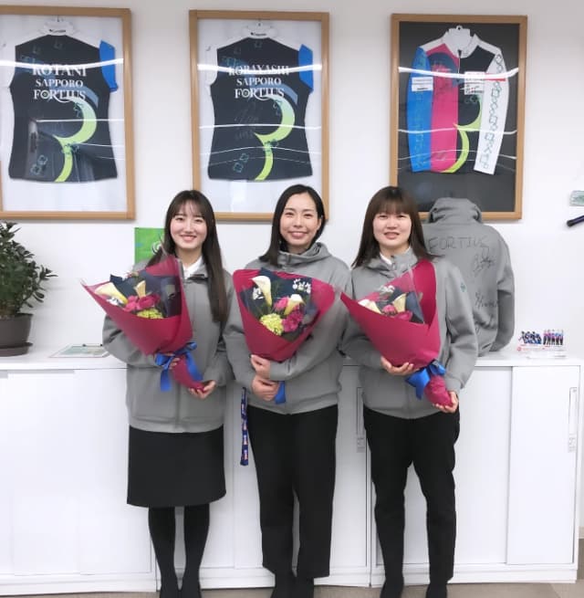 カーリング・近江谷杏菜が大会後初出勤「もっと良い報告ができるようにチーム一丸で頑張ります」