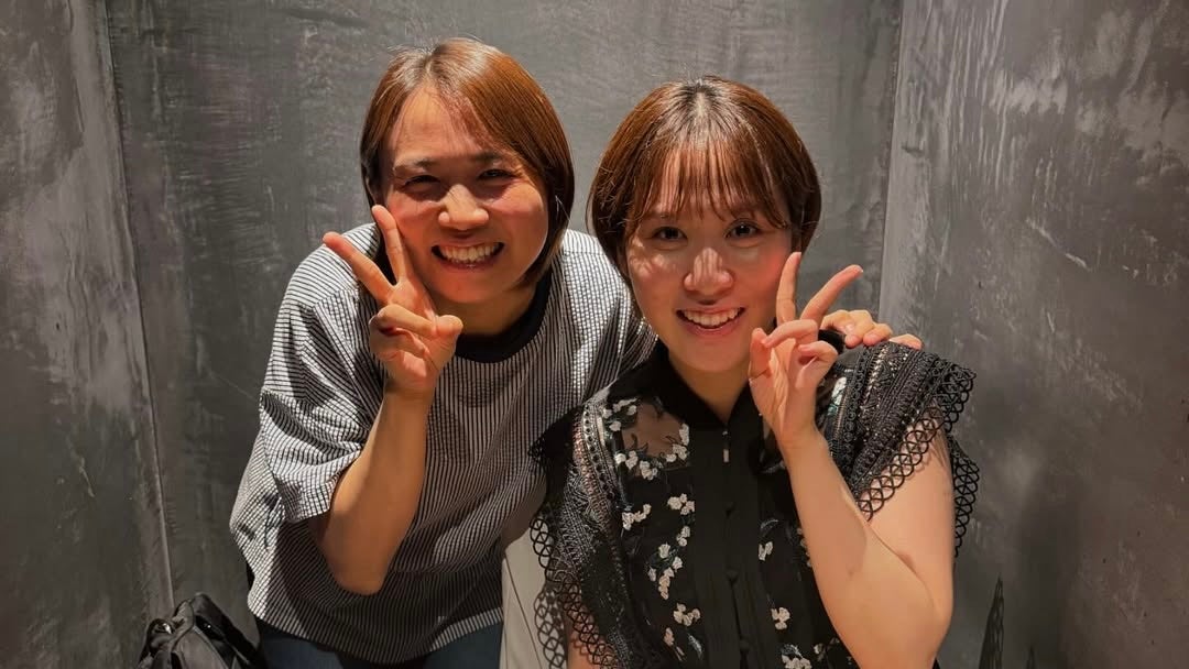 「両平野選手のファンです」平野美宇＆平野早矢香、ニコニコ笑顔2ショットにファン歓喜！「ステキな姉妹みたい」