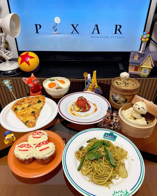 伊藤かりんのピクサーごはん再現会。愛と遊び心が詰まったワクワクの食卓