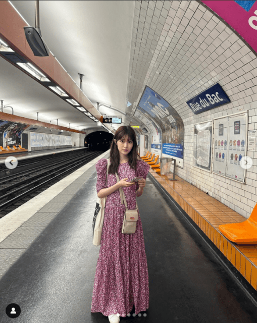 福本莉子「ピンクワンピでFR散歩」姿が可愛すぎる！