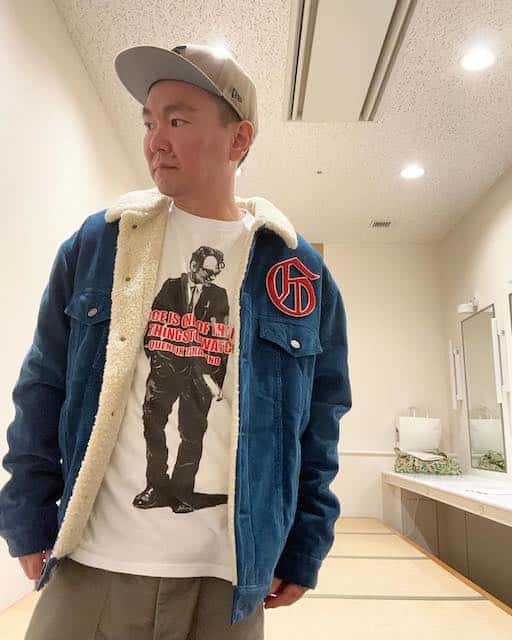 おしゃれ芸人のかまいたち山内 本日の彼のTシャツとは👀