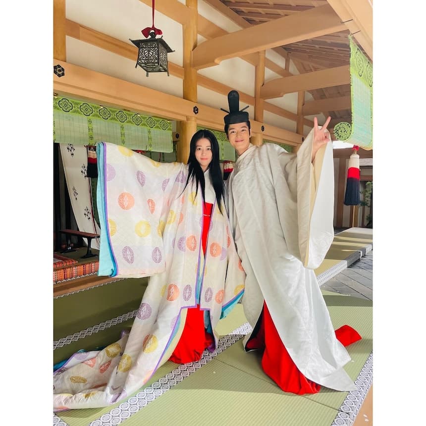 大河ドラマ出演女優、オフショット公開