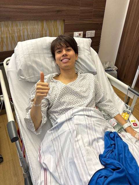 田中碧が手術成功を報告！「皆さん、碧は元気です」