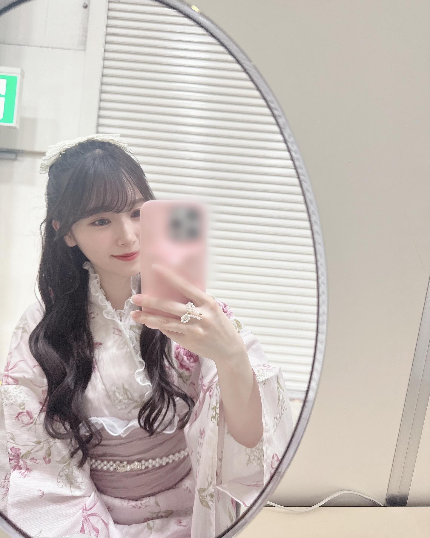 守屋麗奈がリアルミーグリでガーリーな浴衣姿を披露！ | 話題の