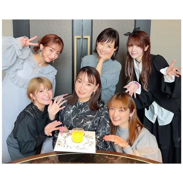 辻希美、元モー娘。メンバーと保田圭の誕生日を祝福🎂