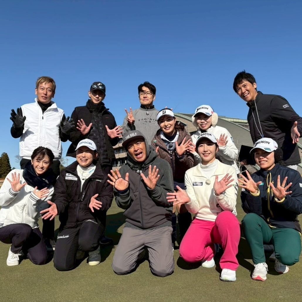 豪華すぎる！三浦翔平、年末ゴルフ番組の舞台裏ショット公開