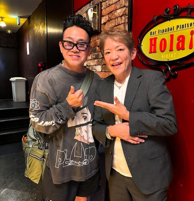 宮川大輔が偶然出会った「あの伝説女子レスラー」に感激！