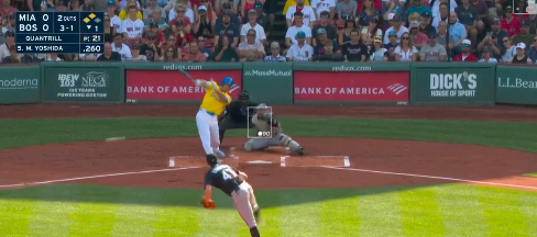 レッドソックス吉田正尚が先制2点タイムリー！チームを今季36試合ぶり逆転勝利に導く