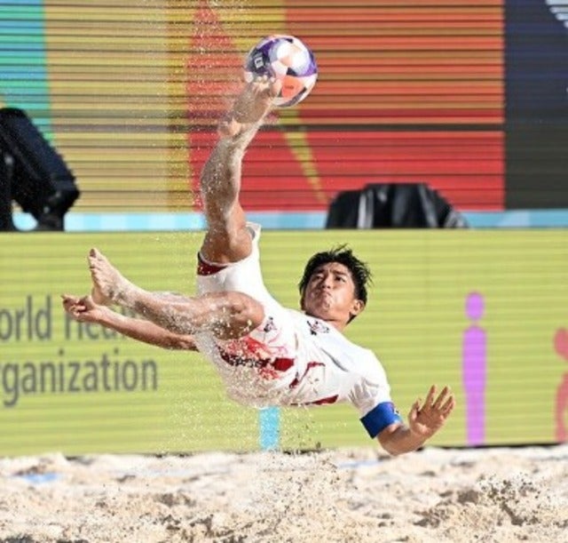 ビーチサッカー日本代表がベラルーシ代表に悔しい敗戦