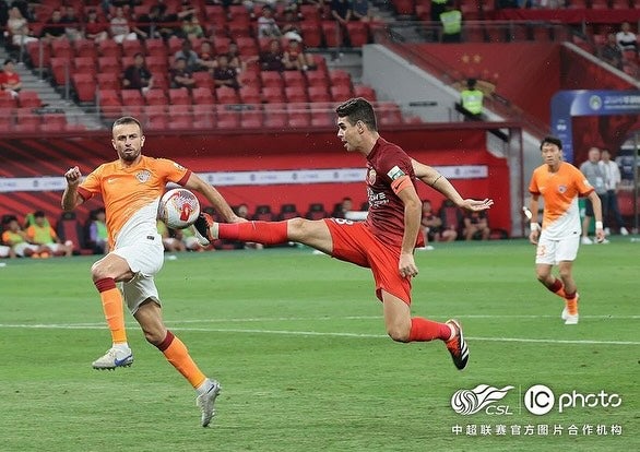 元ブラジル代表MFオスカルが中国リーグで無双！今季の平均評価点は驚異の8.6