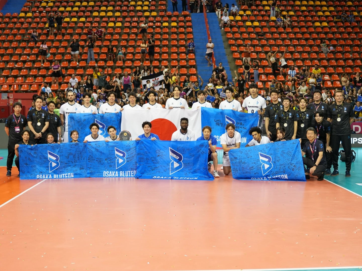 大阪ブルテオン　日本クラブ史上初の快挙