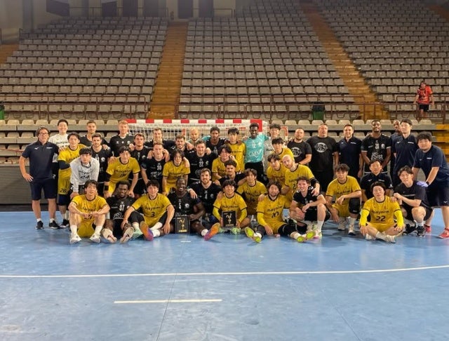 胸熱！ハンドボールGK・中村匠、スペイン合宿で新シーズンへ闘志