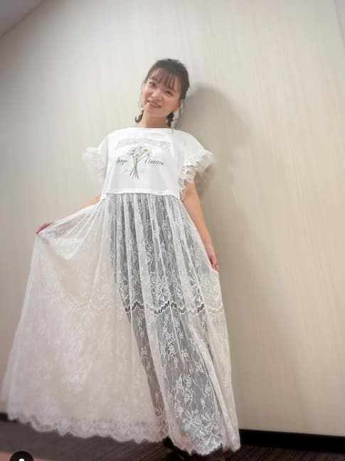 保田圭　辻希美ちゃんから 素敵なお洋服のプレゼントをもらいました