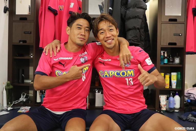 C大阪・香川真司が戦友を送り出す。感謝と寂しさを綴る。