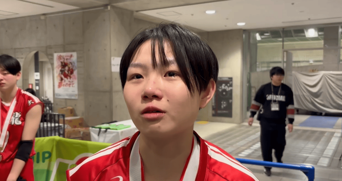 【動画】金蘭会との激闘を終えたばかりの東九州龍谷・藤﨑愛梨主将に試合後インタビュー【春高バレー2026】