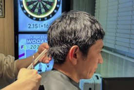 アンタッチャブル柴田、ダーツバーでのヘアカットに感激「どんな環境でも髪切れるんだね」
