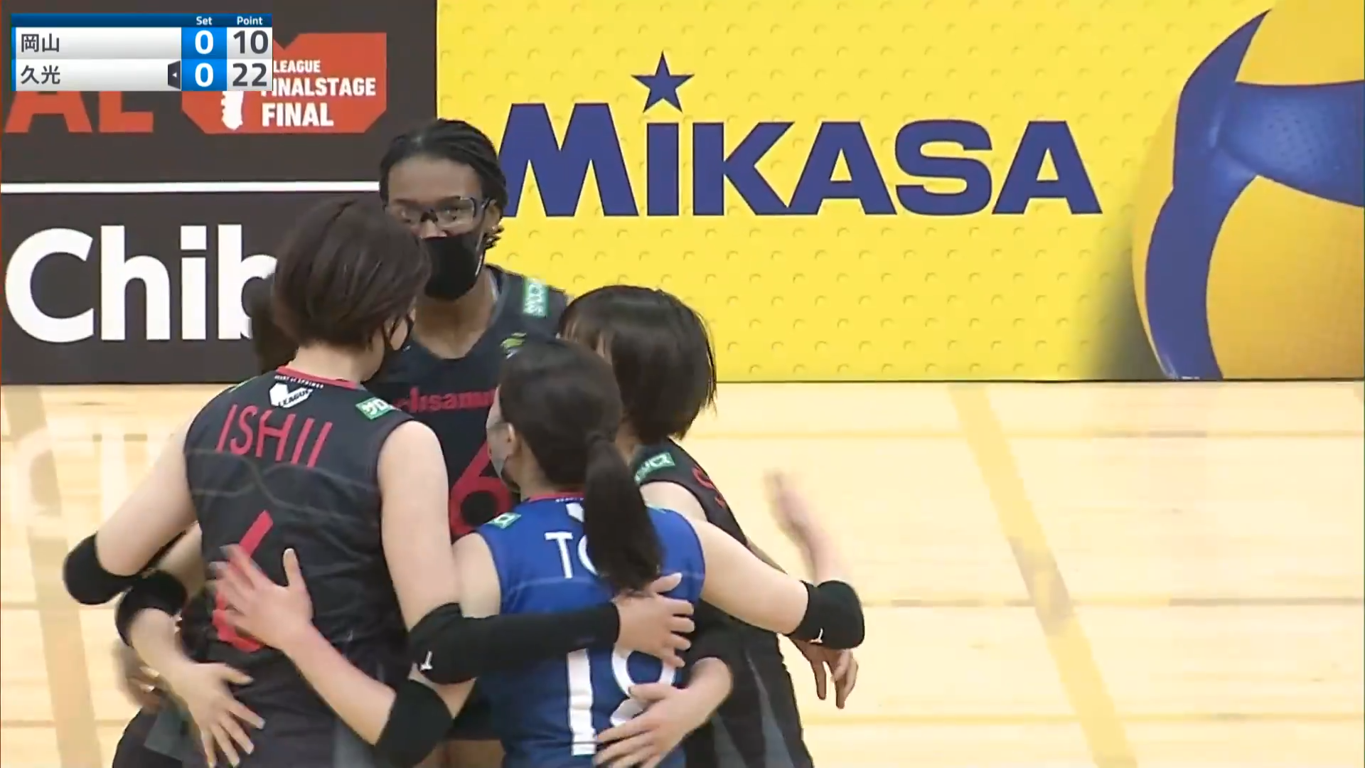 Ｖリーグ女子　岡山シーガルズ vs. 久光スプリングス 2022/2/19【ハイライト】