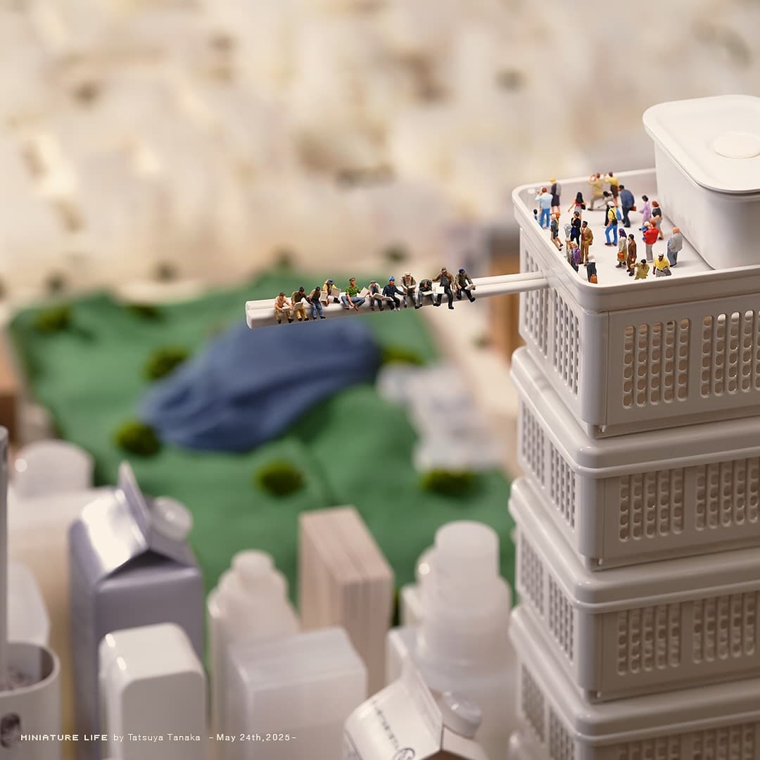 田中達也、新作オブジェを公開　“恐怖を感じるリアルさ”に「スゴすぎる」と話題に