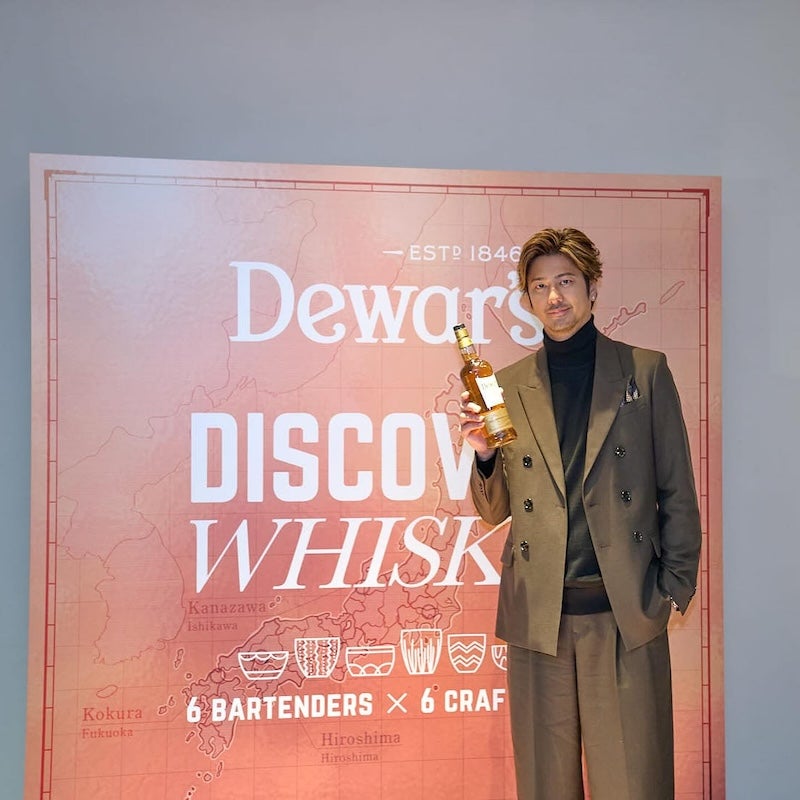 速水もこみち スコッチウイスキー