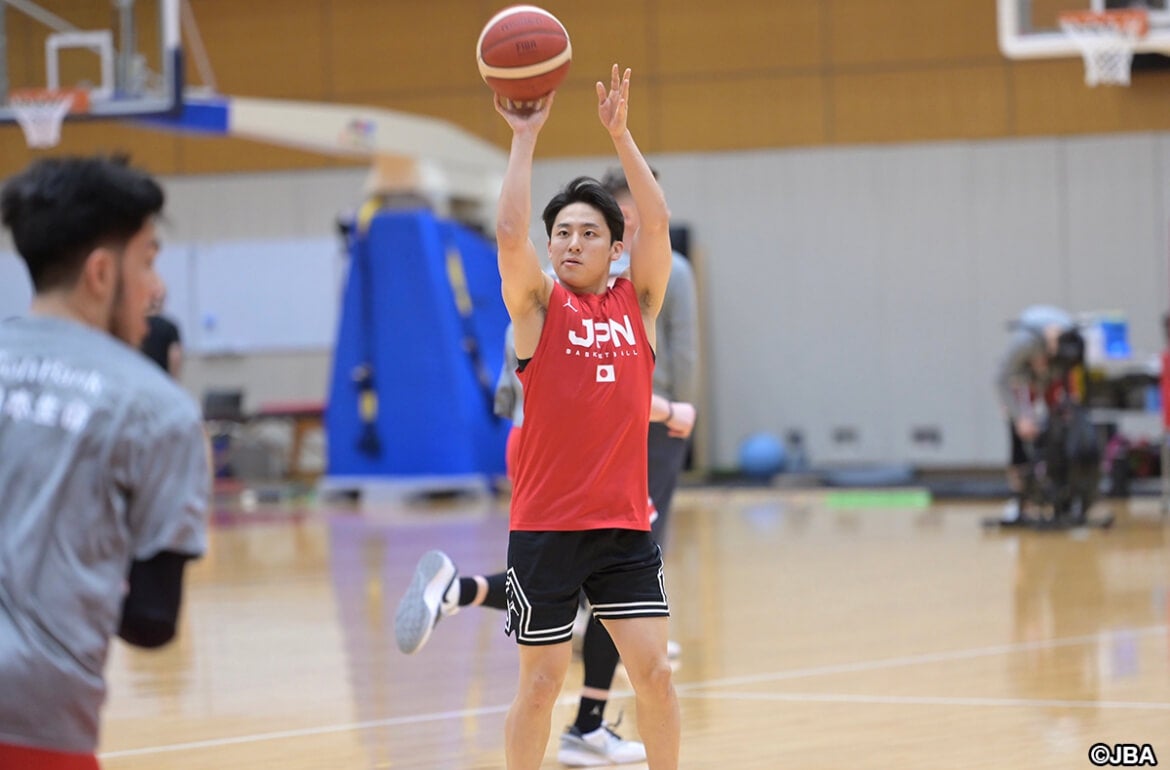 「めっちゃ楽しみにしています！！」バスケ男子日本代表 練習の様子を公開🏀