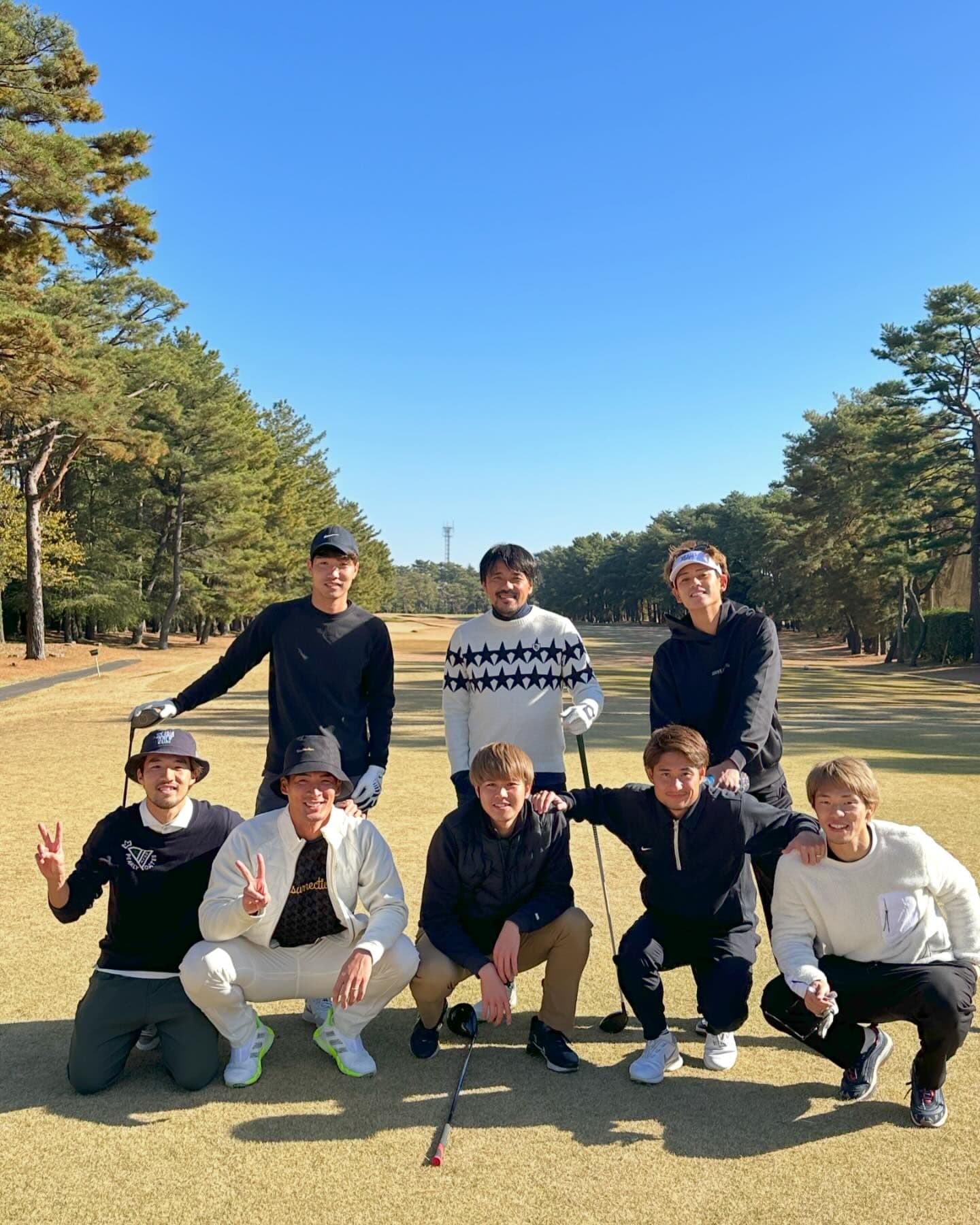 槙野智章が元チームメイトと息抜きゴルフ📸🏌️‍♀️