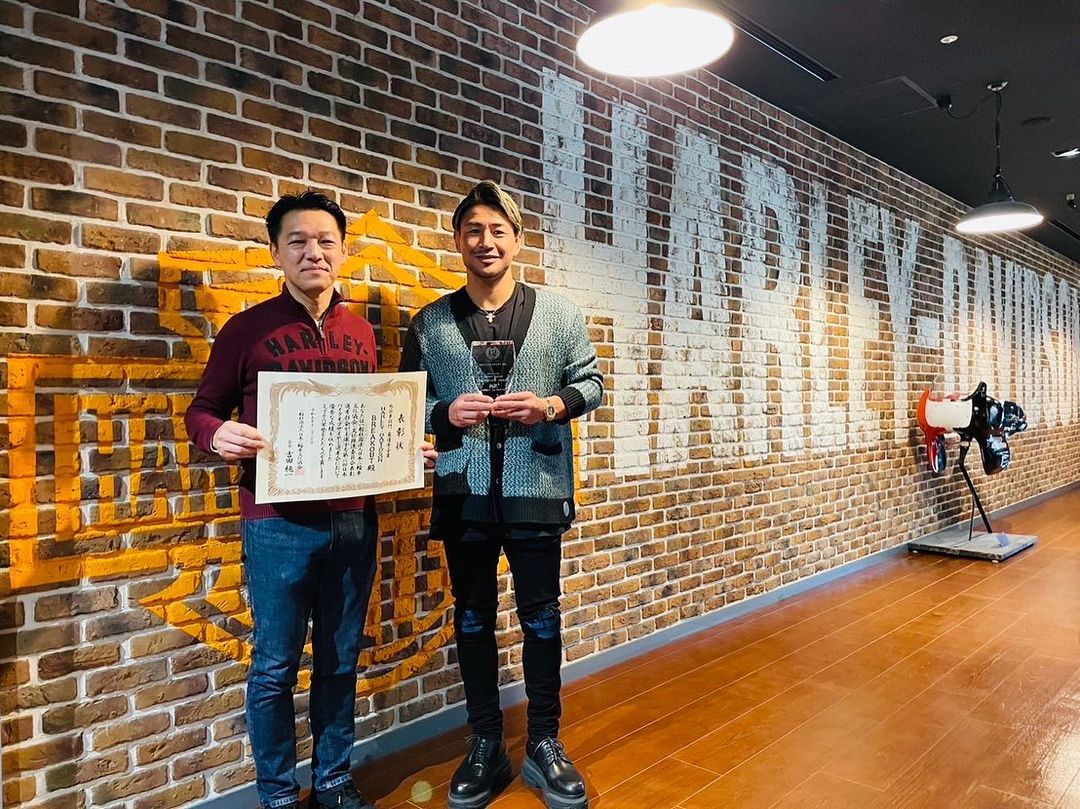 魔裟斗 愛車車種が日本バイクオブザイヤー2023外国車部門最優秀金賞を受賞✨