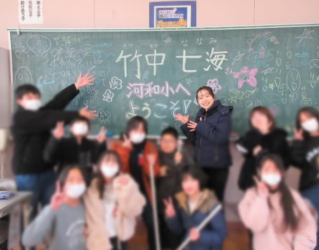 元フェアリージャパン・竹中七海が小学校を訪問「何か一歩挑戦するきっかけになっていたら良いなと思います」