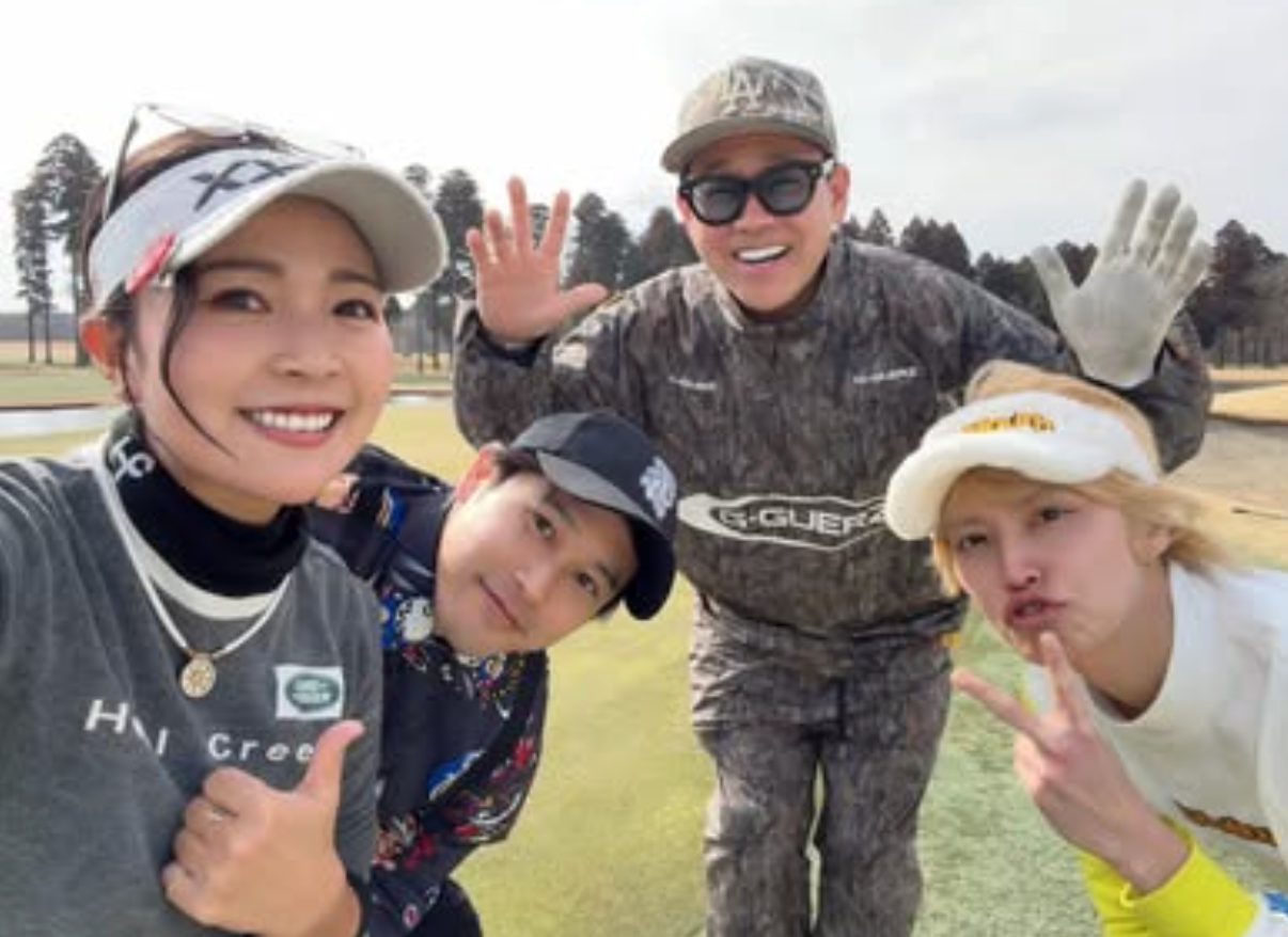 手越祐也、豪華メンバーとのゴルフが話題　芸能人や女子プロも