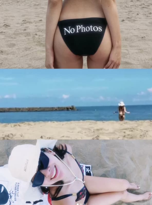 「ビーチの女神現る」人気モデル〇〇、出雲崎で魅せた大胆水着ショットにファン釘付け