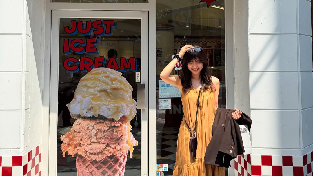 韓国の写真とともに恋しさ綴る松元絵里花