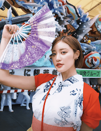 「来たよ〜青森に夏が！」青森に取り憑かれた王林、ねぶた祭りを満喫！