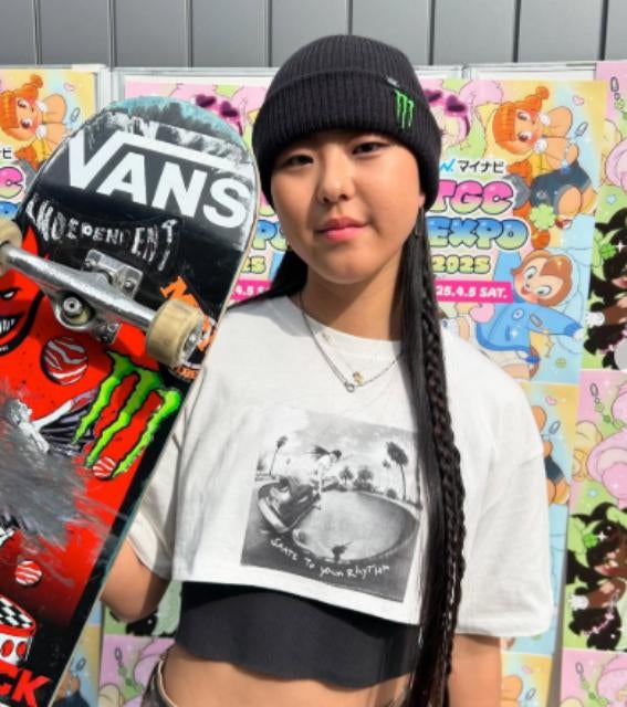スケートボード・開心那、TGC大阪・関西万博2025に登場！「みなさんに会えて嬉しかったです」