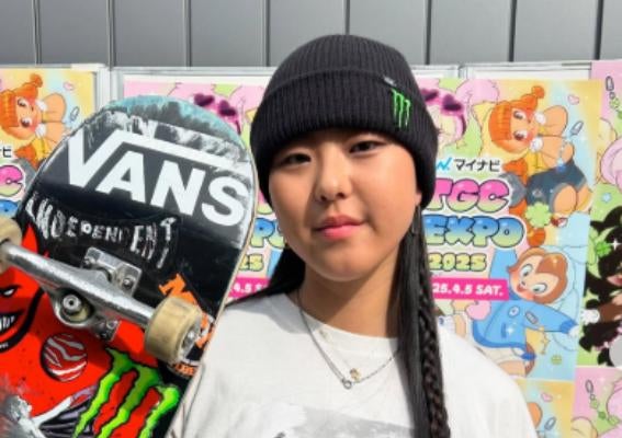 スケートボード・開心那、TGC大阪・関西万博2025に登場！「みなさんに会えて嬉しかったです」
