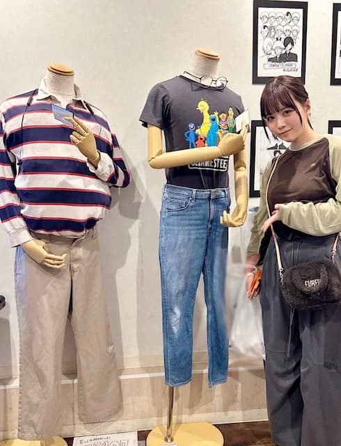 東雲うみが推しのyoutuberのポップアップストアへ！私服がかわいいと話題に