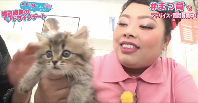 渡辺直美がイケメン彼氏とドライブデート「週末婚がいい」…AbemaTV