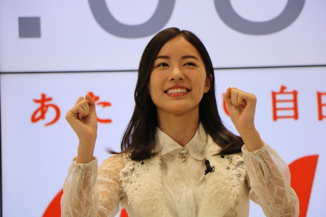 auのiPhone7発売記念イベントにSKE48の5人が登壇（2016年9月16日）撮影：山本有莉