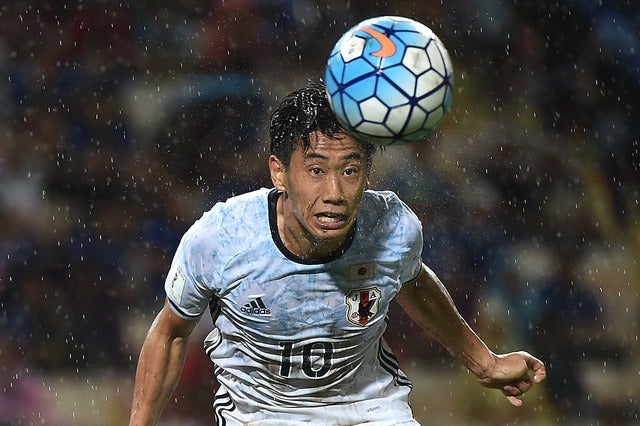 香川真司 参考画像（2016年9月6日）(c) Getty Images