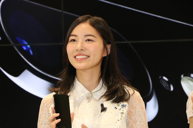 iPhone7発売記念イベントに登壇したSKE48・松井珠理奈（2016年9月16日）撮影：山本有莉