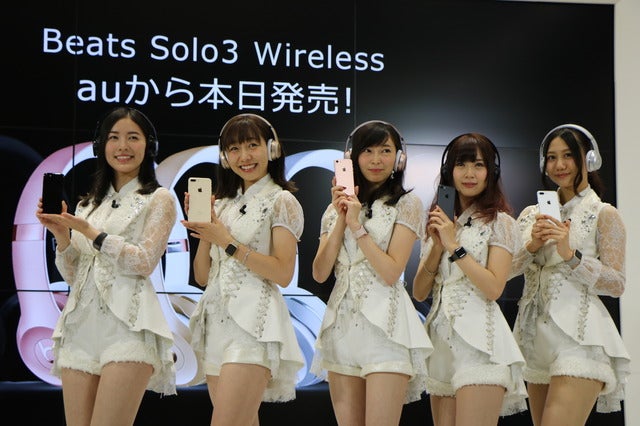 iPhone7発売記念イベントに登壇したSKE48・松井珠理奈（2016年9月16日）撮影：山本有莉