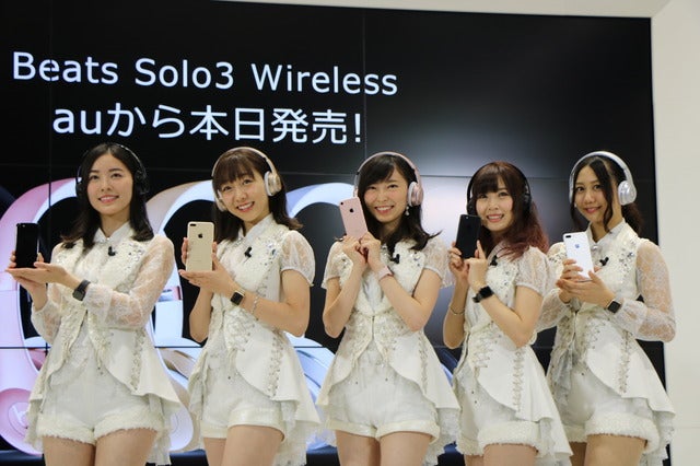 SKE48、Beats Solo3 Wirelessでノリノリ…「ライブに来ているような感じがする」（2016年9月16日）撮影：山本有莉