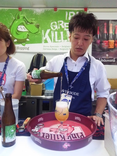 個性豊かな113種類のベルギービールが登場する「ベルギービールウィークエンド東京2016」撮影＝山口和幸