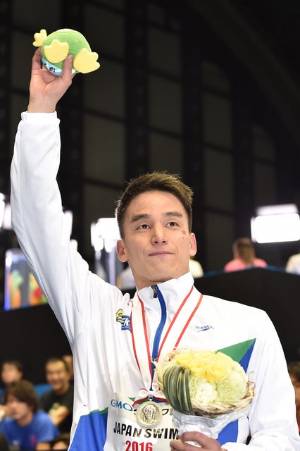 松田丈志 参考画像（2016年4月6日）(c)  Getty Images