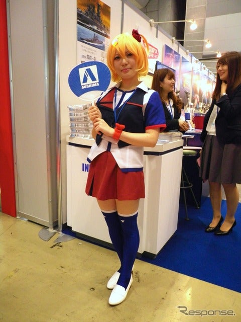 アオシマ(第56回全日本模型ホビーショー、9月23日)〈撮影 高木啓〉