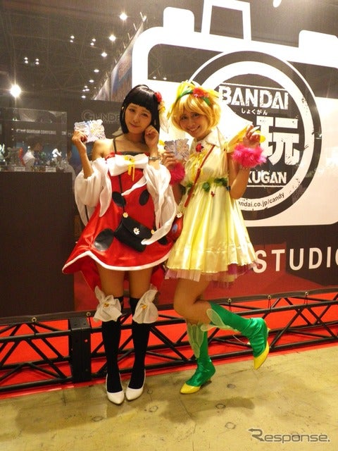 バンダイ(第56回全日本模型ホビーショー、9月23日)〈撮影 高木啓〉