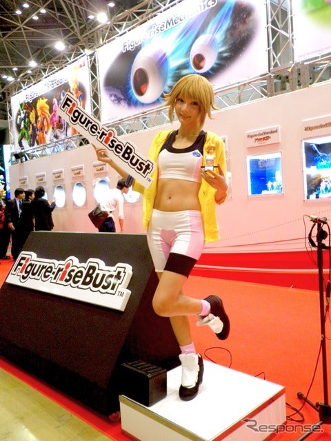 フィギュアライズバスト(第56回全日本模型ホビーショー、9月23日)〈撮影 高木啓〉